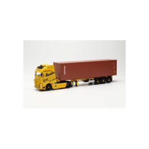 HERPA 071673 WSI Models 1:50 Volvo FH Gl. XL 20 Container-Sattelzug „acargo MoinCoffie / Triton“
