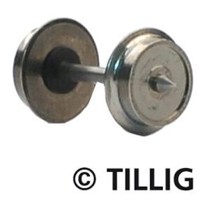 TILLIG 08818 TT Metallradsatz Ø 7,5 mm, einseitig isoliert, Länge 18,6 mm (Beutel à 8 Stück)