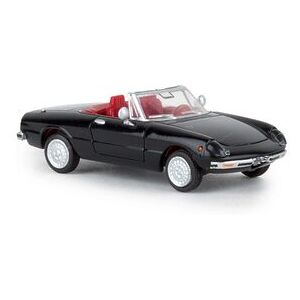 BREKINA 29606 H0 / 1:87 Alfa Romeo Spider schwarz,