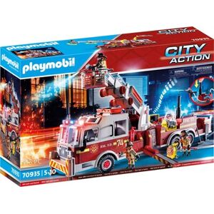 PLAYMOBIL® CITY ACTION PLAYMOBIL 70935 Feuerwehr-Fahrzeug: US Tower Ladder