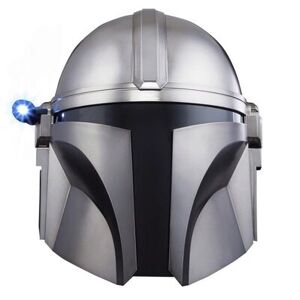 HASBRO F53785E0 Star Wars - The Black Series The Mandalorian Premium Electronic Helmet