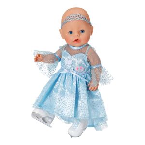 Zapf Creation Baby Born Puppen Outfit Eisprinzessin Set 43cm hellblau