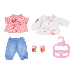 Zapf Creation Baby Annabell Puppen Outfit Little Spieloutfit 36cm mehrfarbig