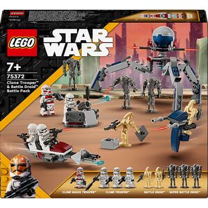 Star Wars - Clone Trooper & Battle Droid Bat... 75372 - LEGO® - One Size - Klötze
