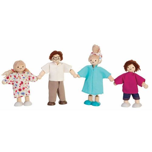 Plantoys Puppenfamilie modern