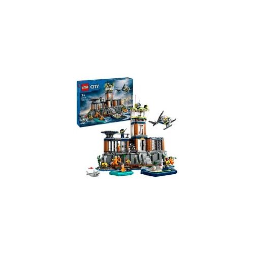 Lego 60419 City Polizeistation auf der Gefängnisinsel, Konstruktionsspielzeug