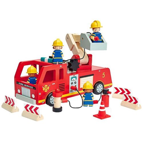 Tender Leaf Holzspielzeug - Feuerwehrauto - Tender Leaf - One Size - Spielzeug