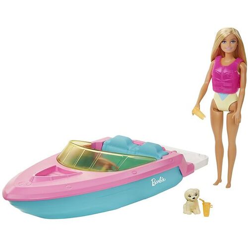 Barbie Puppe - Mit Speed Boot - Barbie - One Size - Puppen