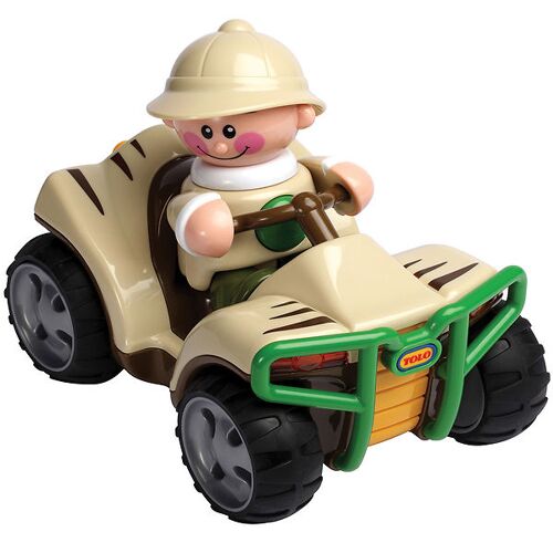 TOLO Spielzeug - First Friends - Safari ATV - TOLO - One Size - Spielzeug