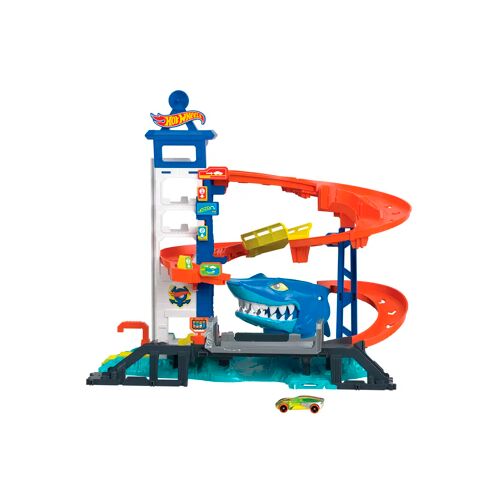 Hot Wheels Spielset »City Hai-Attacke«, inkl. 1 Fahrzeug