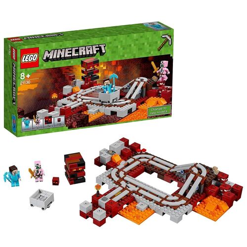 Lego Minecraft 21130 - Nether-Eisenbahn