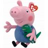 Ty - Beanie Babies Licensed - Peppa Pig - George Pig Med.