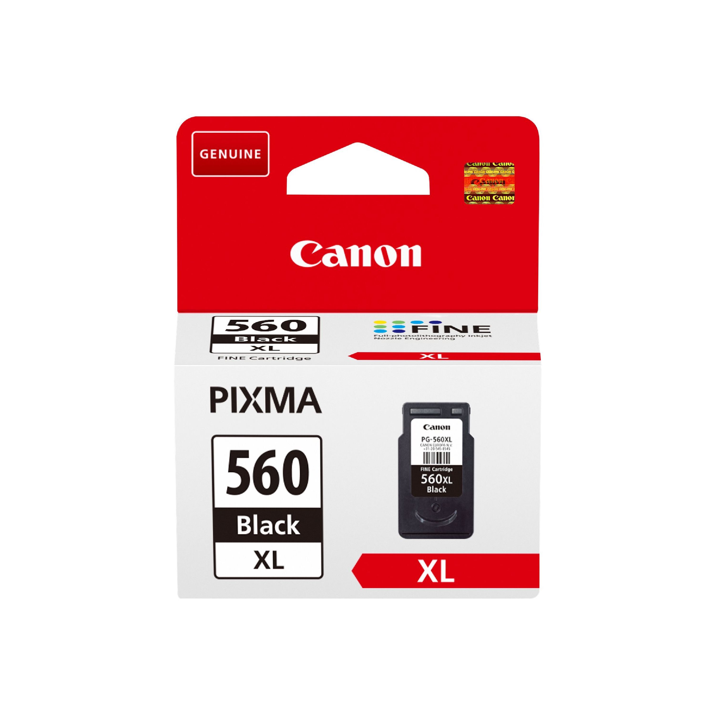 Canon Original Canon Pixma TS 5350 (3712C001 / PG-560XL) Druckerpatrone Schwarz