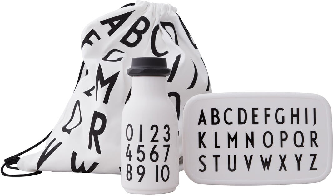 Design Letters - School Start Set ABC, schwarz / weiß