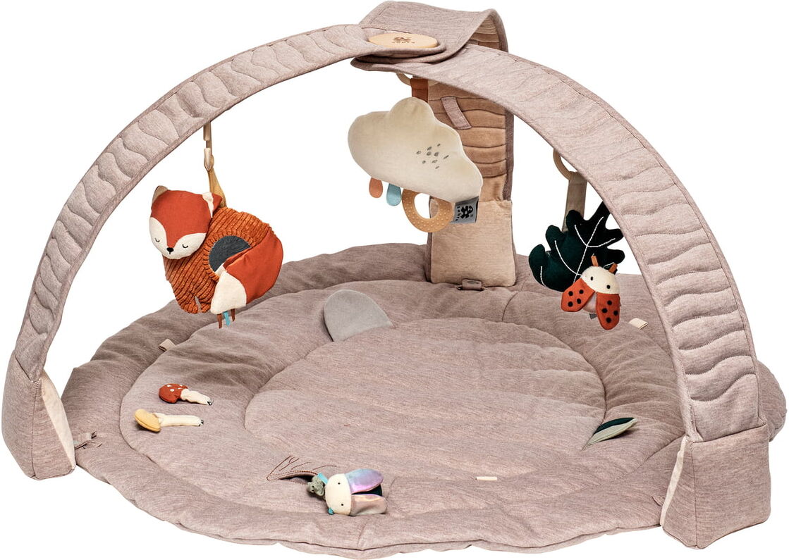 Sebra - Baby Gym Krabbeldecke mit Spielbogen, morning beige