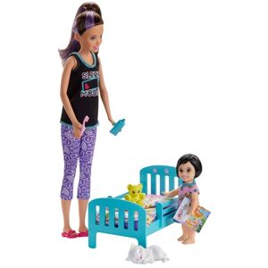 Barbie Babysitter Bedtime Legesæt