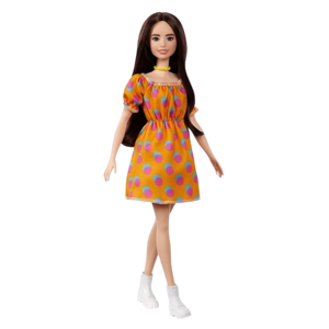 Mattel Barbie Fashionistas Dukke - Prikket Kjole