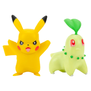 Pokémon Pokemon Battle Figur Chikorita & Pikachu
