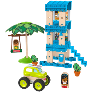 Fisher Price Wonder Makers Beach Bungalow Legesæt