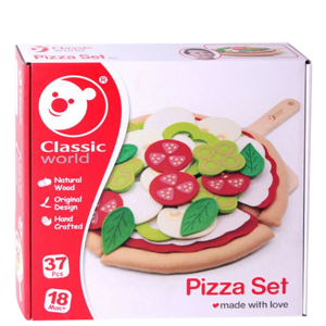 Classic World Pizza Legesæt - 37 dele