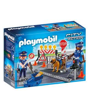 Playmobil City Action Politivejspærring - 6924