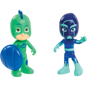 PJ Masks Pyjamasheltene Figursæt - Gekko & Night Ninja