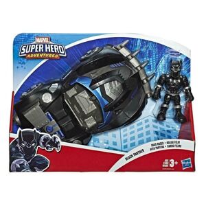 Avengers Super Hero Adventures Black Panther with Vehicle