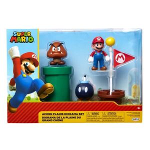 Super Mario Acorn Plains Diorama Play set