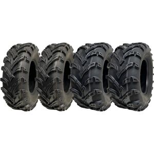Parnells 25x10-12 & 25x8-12 Quad Tyres 6ply P377 ATV Tires E marked Road Legal (Set of 4)