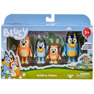 MOOSE TOYS The Bluey family, 4 pack Figures