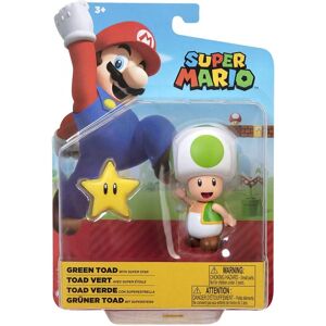 Super Mario Figur 10cm Green Toad