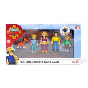 Fireman Sam Brandman Sam Familjen Jones Figurpakke