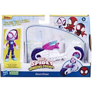 Spiderman Spidey Amazing Friends Motorcycle Ghost Spider