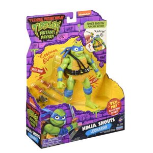 Turtles Mutant Mayhem Figur med ljud Leonardo