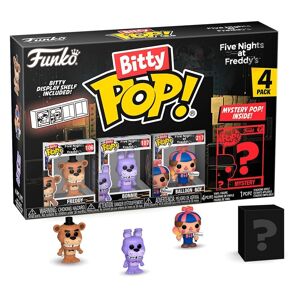 Funko Blister 4 figures Bitty POP Five Nights at Freddys Freddy