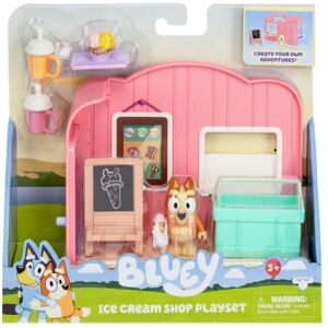 MOOSE TOYS Bluey's Ice Cream Shop legesæt med bingo