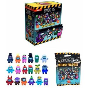 10-pack 20st Among Us Micro Figur Mystery Bag S1