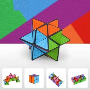 Tbutik Rubik's Cube Gave Pædagogisk legetøj til børn Stress Relief Mind Puzzle Infinite Geometry 3D Magic Cube
