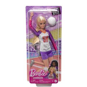 Barbie Career Volleyball Player Made to Move HKT72