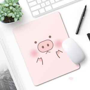 My Store 6 PCS Non-Slip Mouse Pad Thick Rubber Mouse Pad, Size: 21 X 26cm(Stunning Pig)