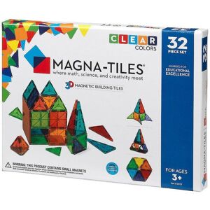 Magna-Tiles Magna-fliser 32 stk Klar Farve - Kalikå