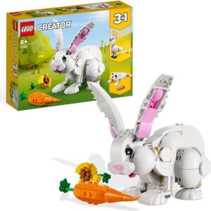 Lego Creator 3-in-1 31133 The White Rabbit, med djurfigurer fiskar, sälar och papegojor