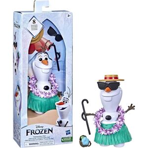 Disney Frozen Shimmer Summertime Olaf figurdukke med 8 tilbehør