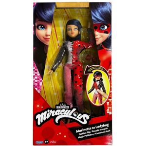 Miraculous Marinette to Ladybug 26cm Docka/Fashion Flip Pailletter