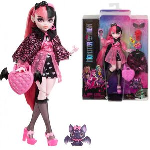 Monster High Dukke Draculaura Rosa