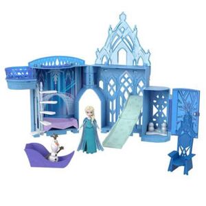 Disney Princess Elsa Dukke Frozen Minis Castillo De Blå