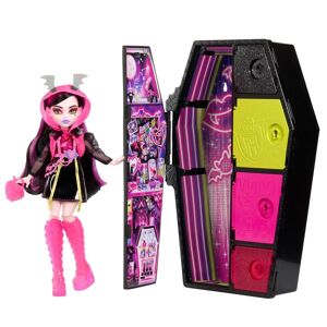 Mattel Monster High Skullmate Secrets Neon Frights Draculaura doll 25cm