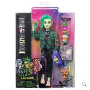 Mattel Monster High Deuce Gorgon Doll with Pet and Accessories
