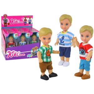 Lean Toys Børnedukker Dreng Blonde Blå Øjne 3 typer