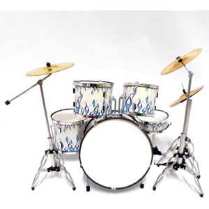 Music Legends Mini Drum Set: 'Blue Flames'